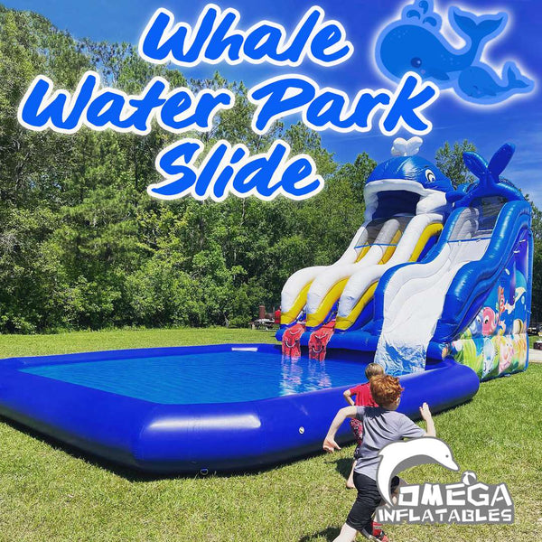 Omega Inflatables Factory Commercial Inflatable Whale Water