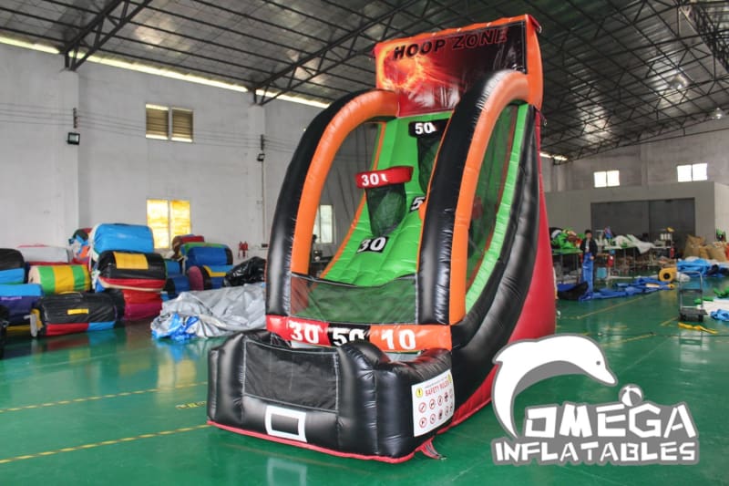 Inflatable Hoop Zone Basketball Game