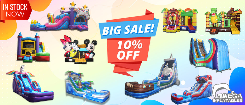 Inflatable Stocks IN STOCK units 10% OFF β Omega Inflatables Factory