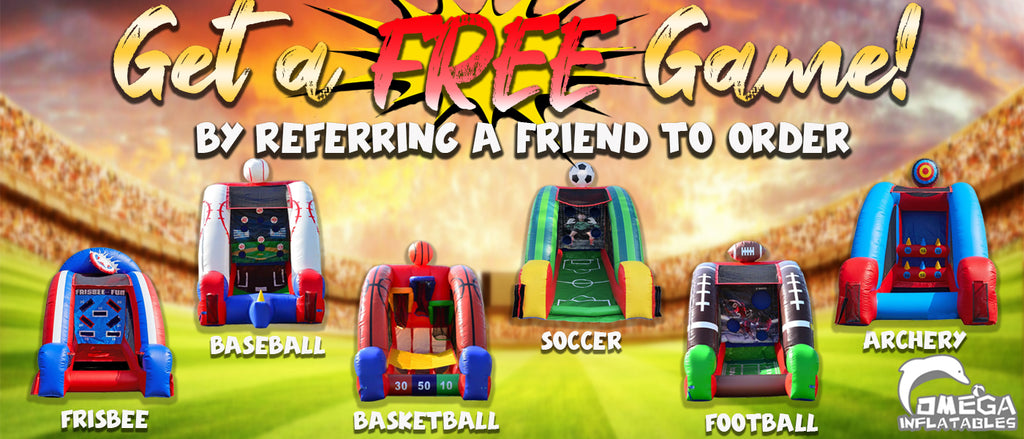 Get a FREE inflatable game