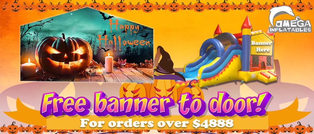Get one Free Banner to door if order over $4888