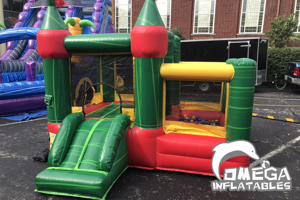 Mini Inflatables Castle Customer Feedback - Marble Mini Bouncy Castle – Omega Inflatables Factory