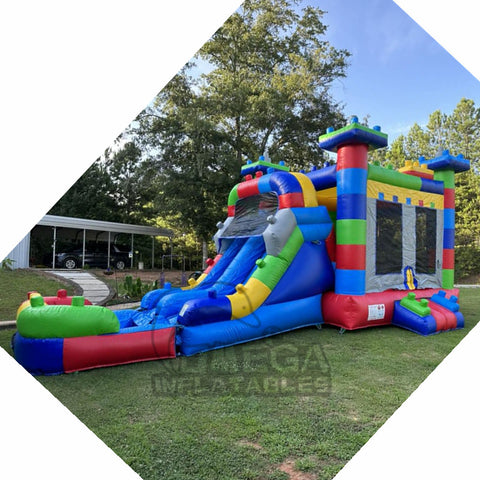 Inflatable Lego Blocks Combo – Omega Inflatables Factory