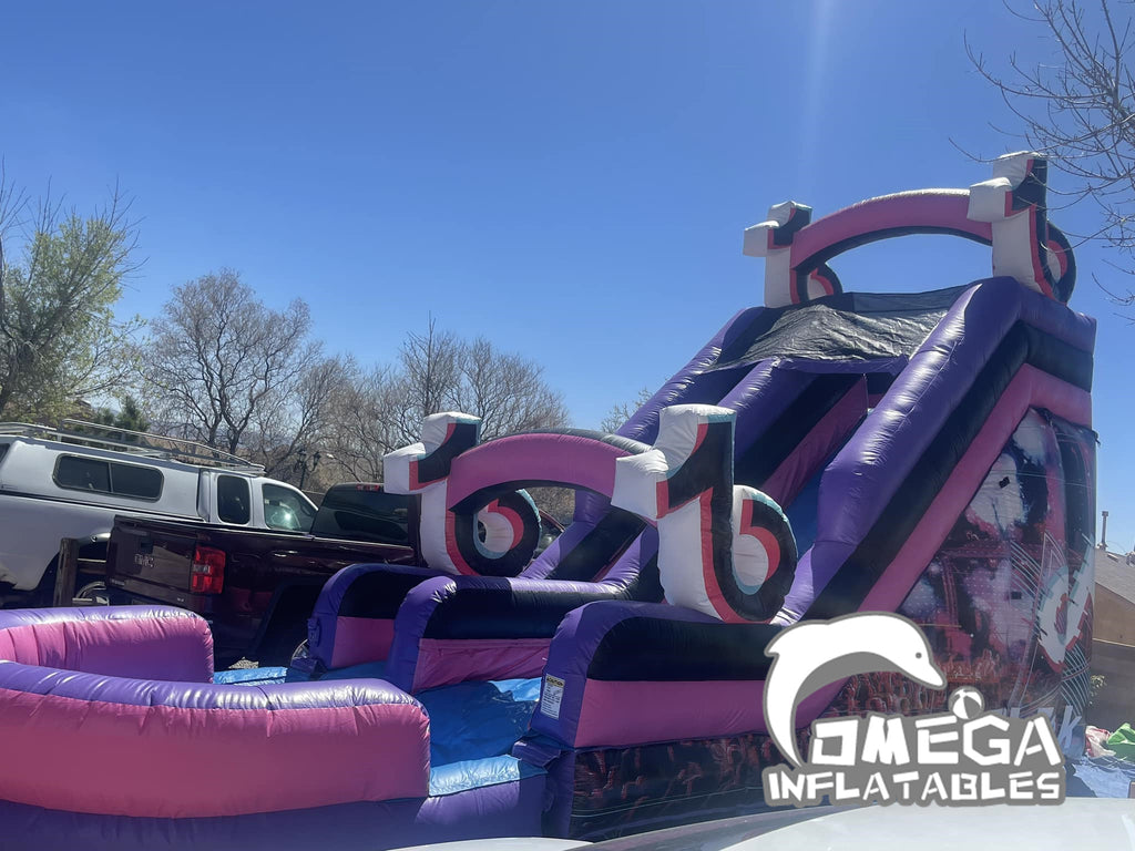18FT TikTok Inflatable Water Slide – Omega Inflatables Factory