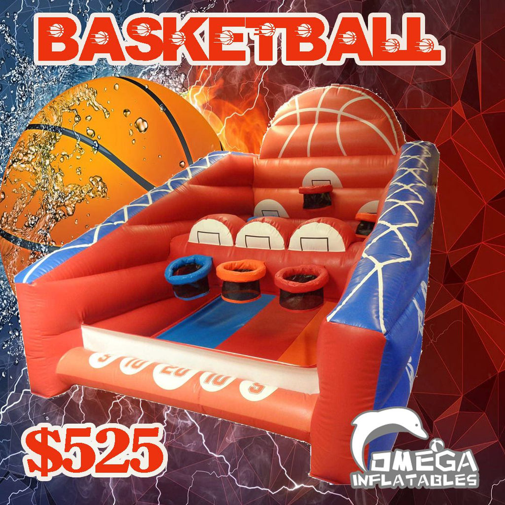 Basketball Inflatatables Inflatable 🏀Basketball Game – Omega Inflatables Factory