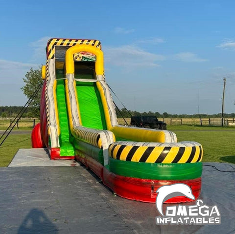 Customer Feedback - 21FT Caustic Water Slide – Omega Inflatables Factory
