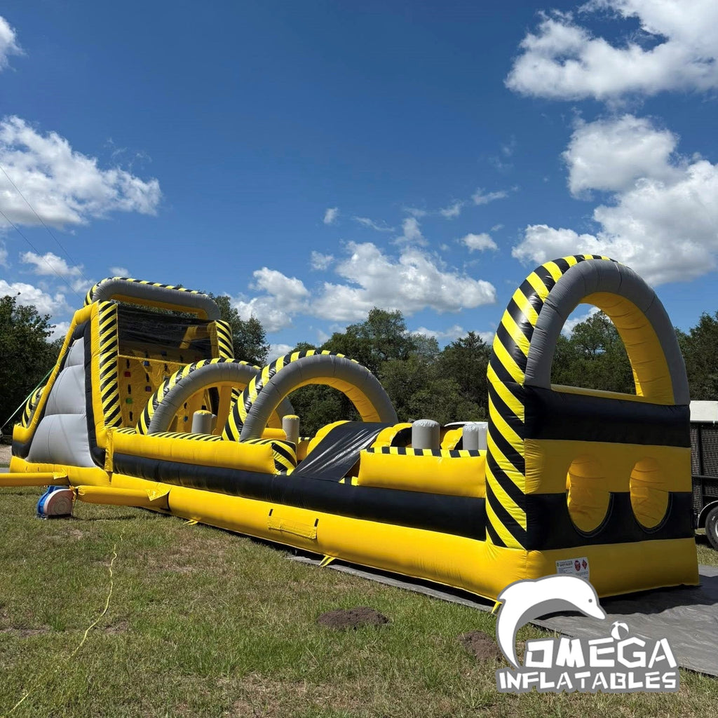 Interactive Atomic Inflatable Obstacle Course – Omega Inflatables Factory