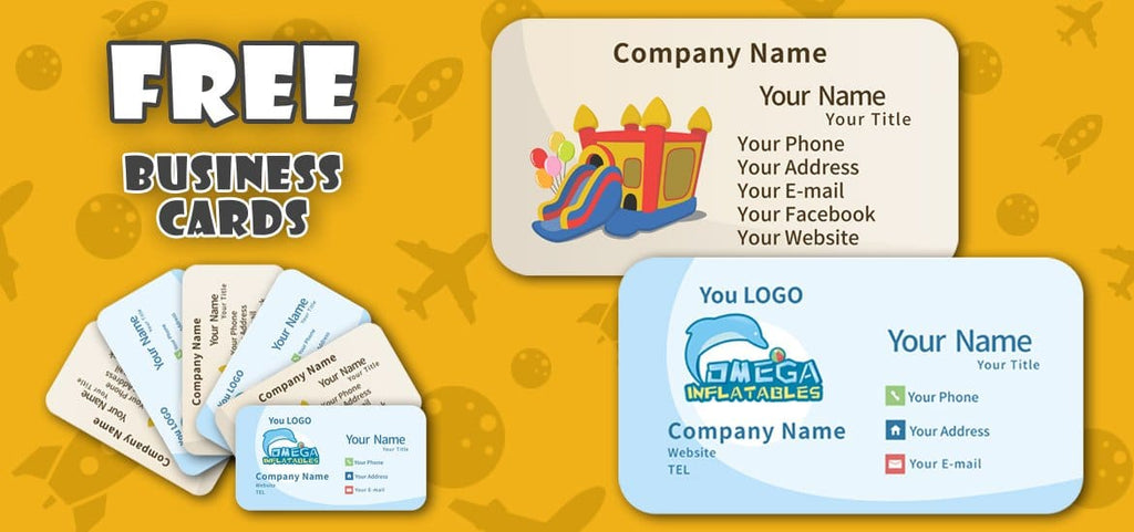 500 pcs Free Business Cards