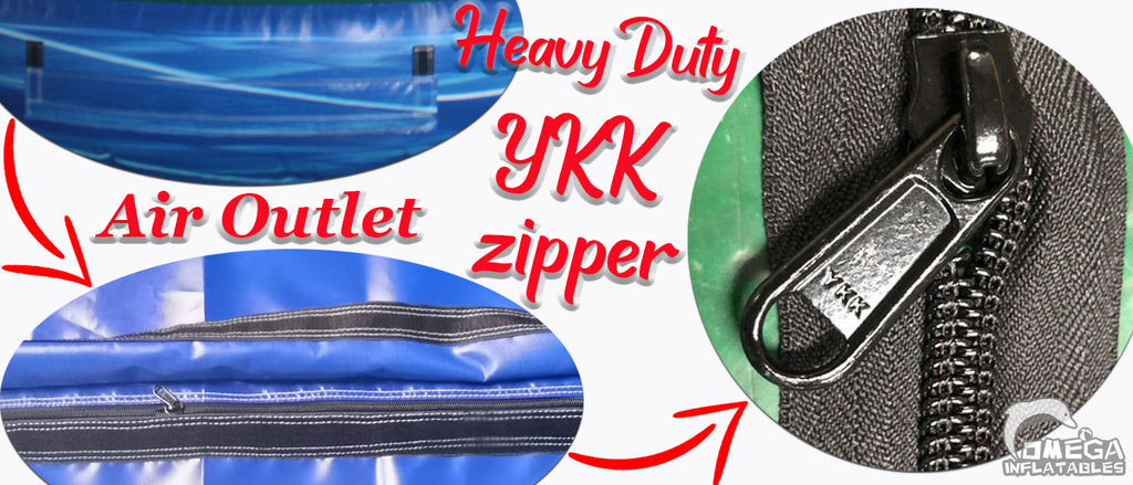 Free Upgrade: Heavy Duty YKK Zipper