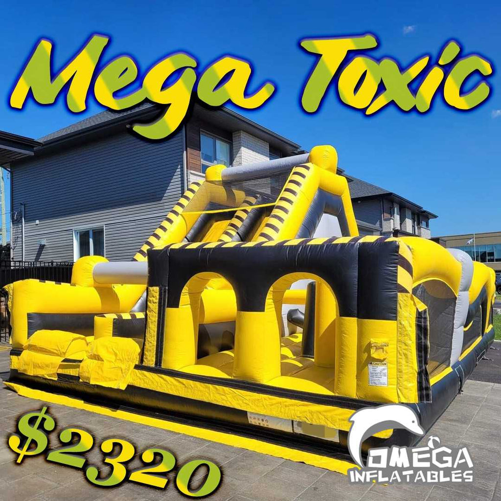 Mega Toxic Commercial Inflatable Obstacle Course