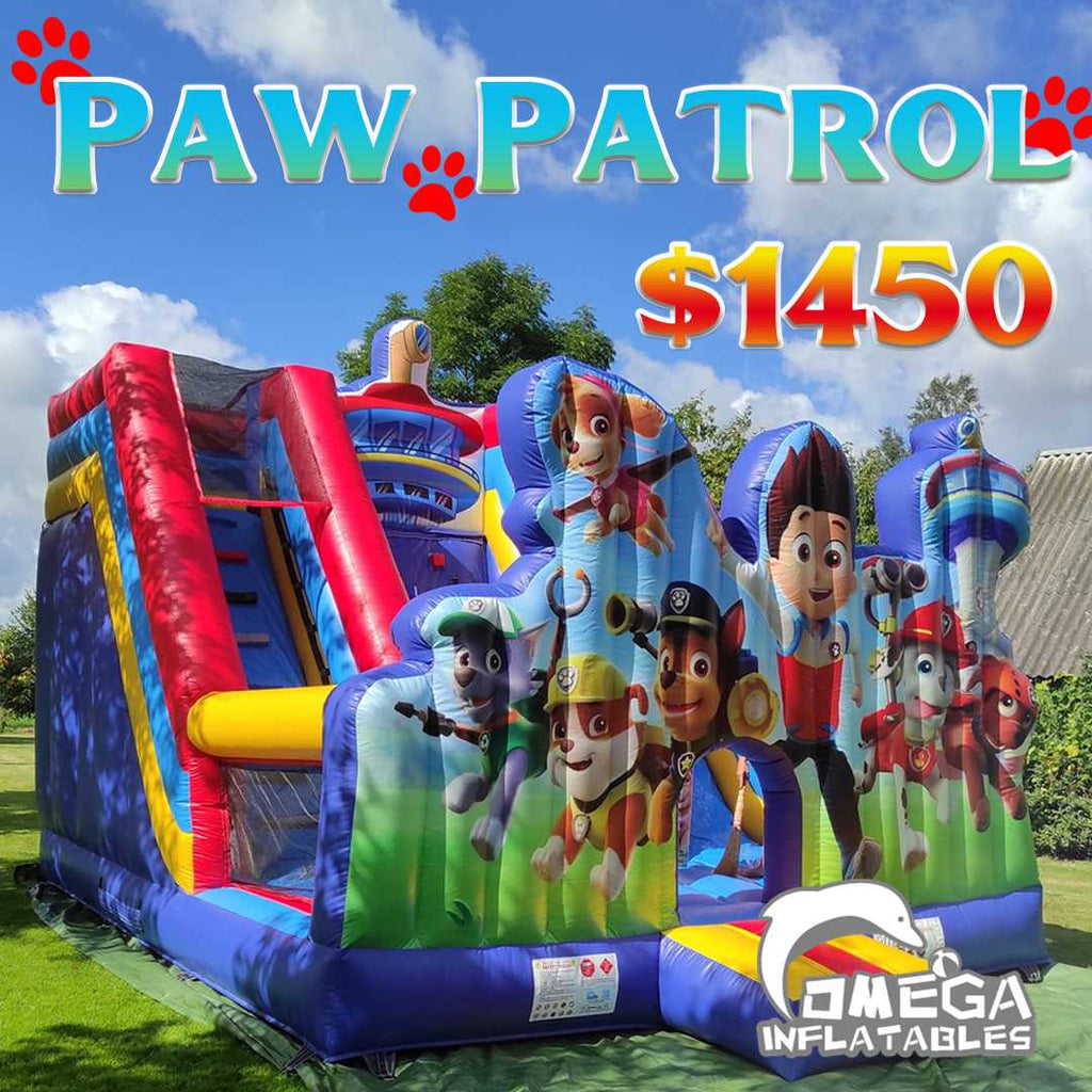 Paw Patrol Commercial Inflatable Playland
