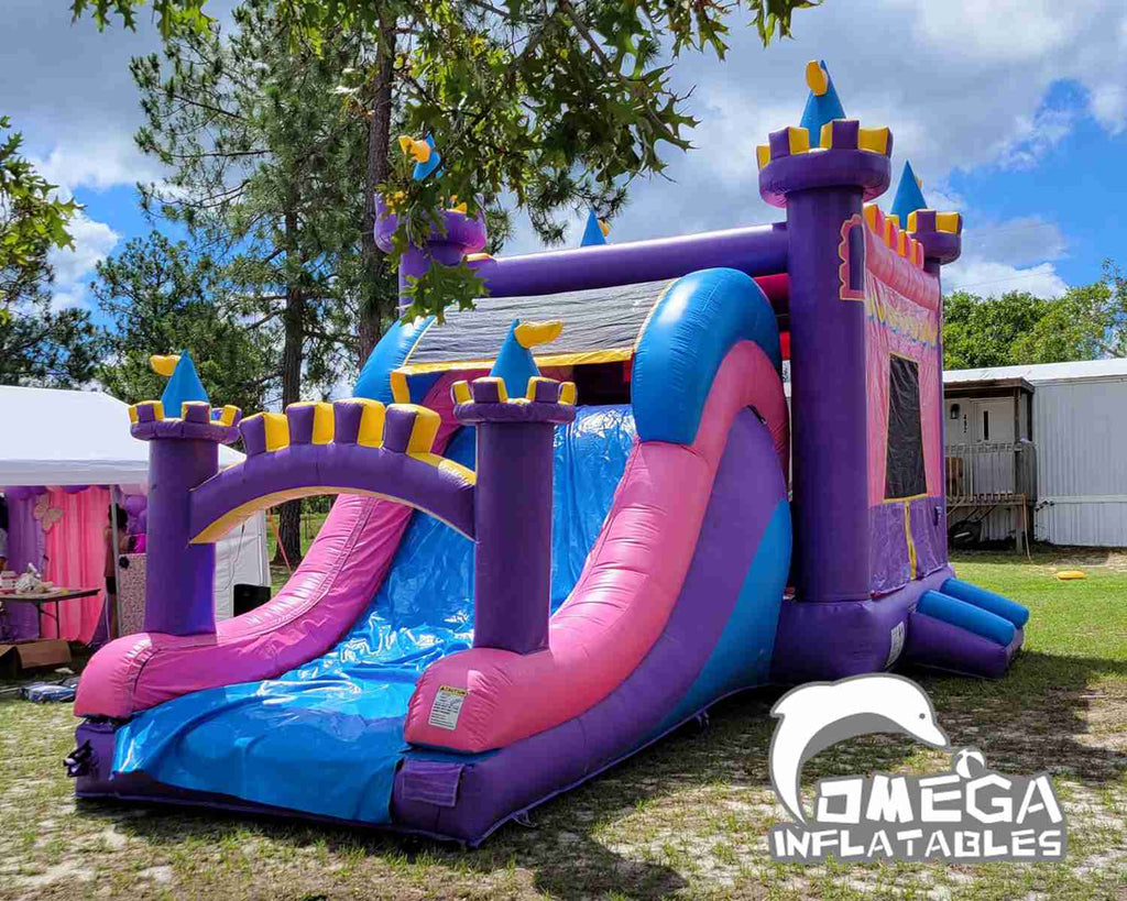 Queen Palace Water Slide Combo for sale