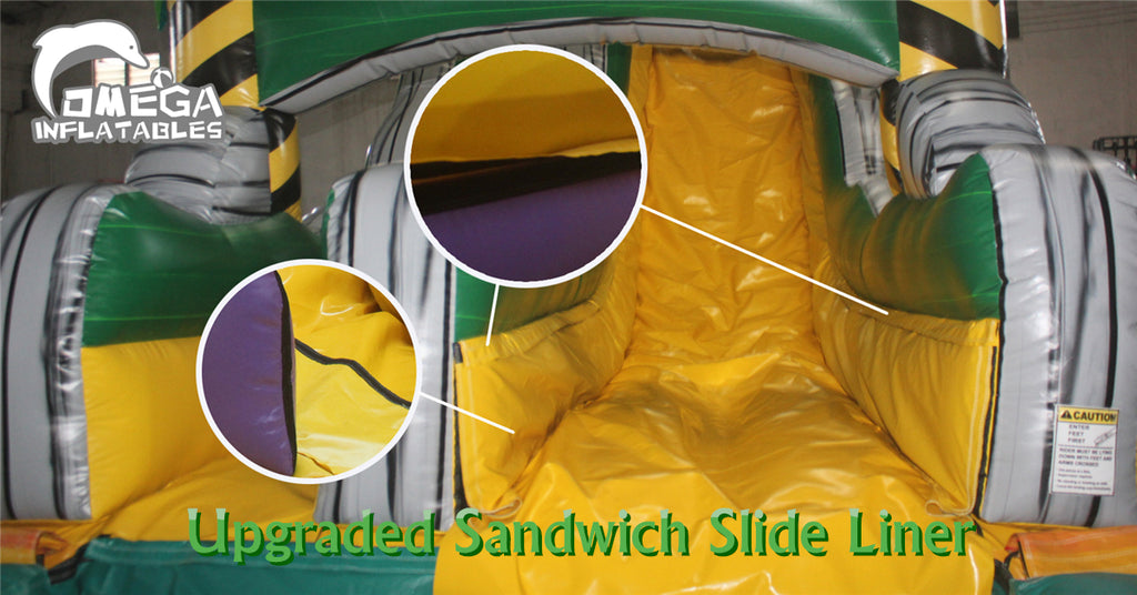 Upgraded Sandwich Slide Liner for Commercial Water Slide