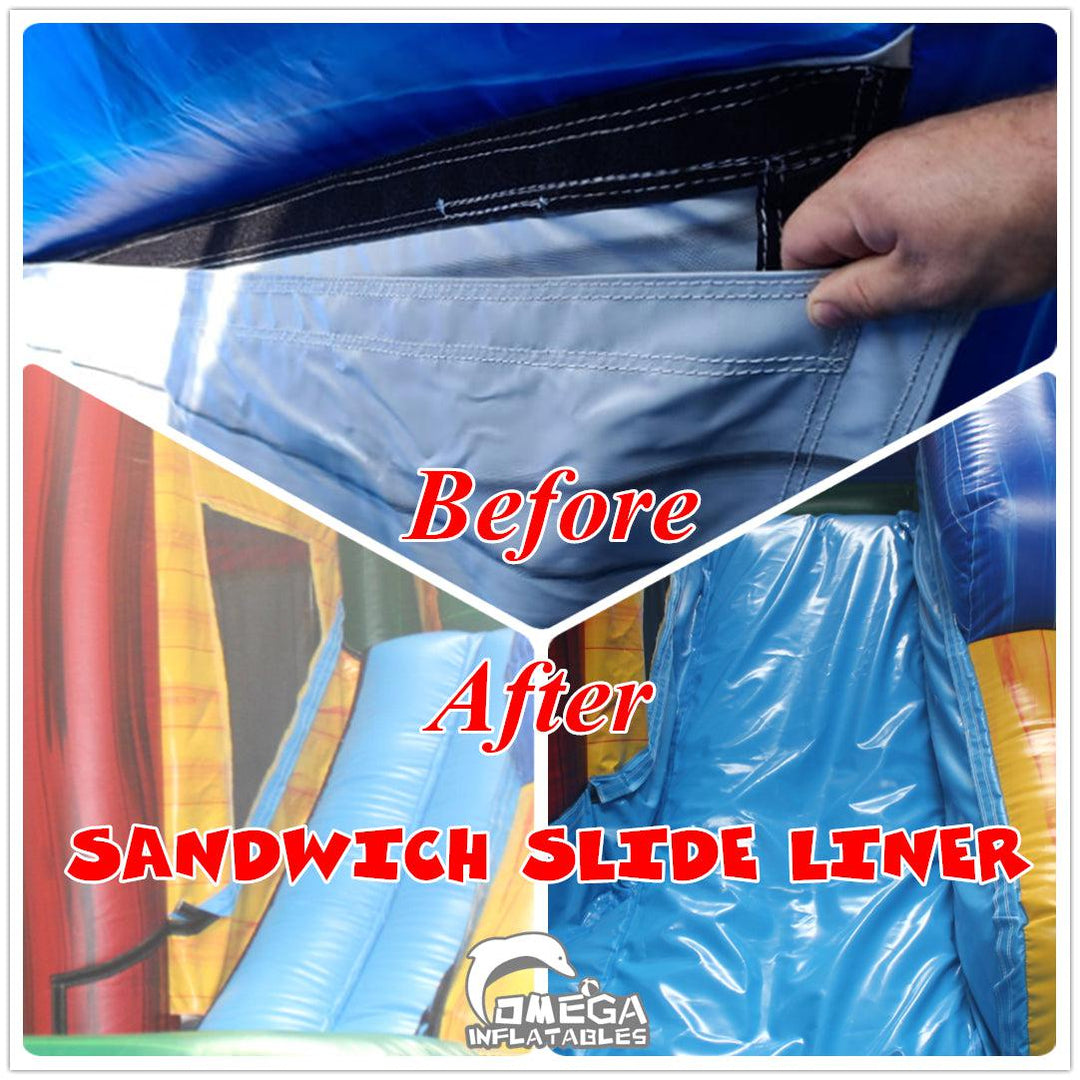 Sandwich Slide Liner Omega Inflatables Factory