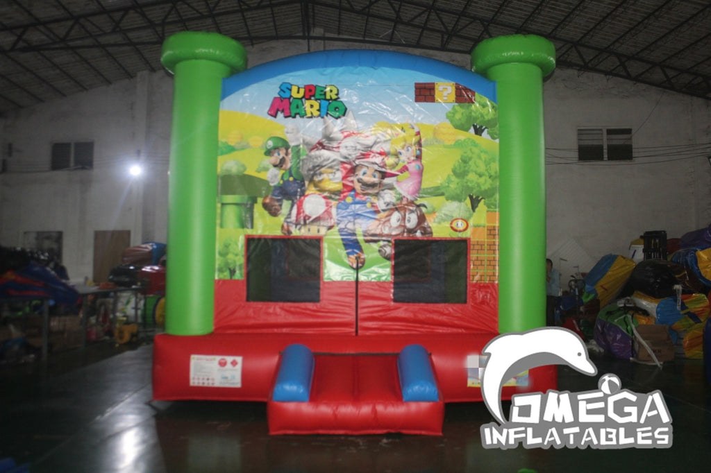 Super Mario Bros Commercial Inflatable Bounce House