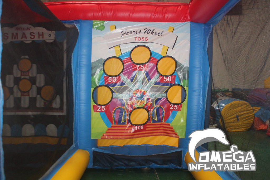 Unique Inflatable Games Omega Inflatables Factory - Inflatable 3 in 1 Carnival Games