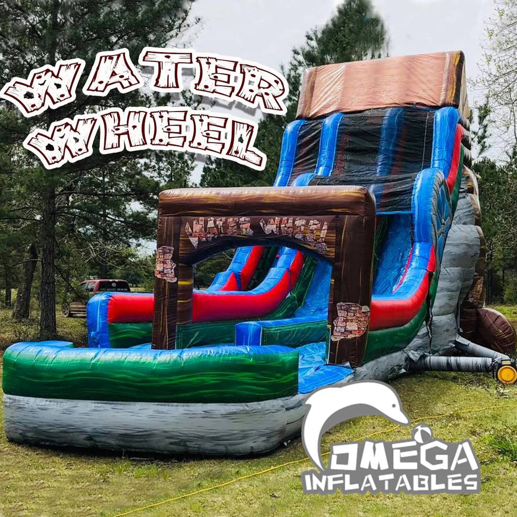 Inflatable Water Wheel Water Slide