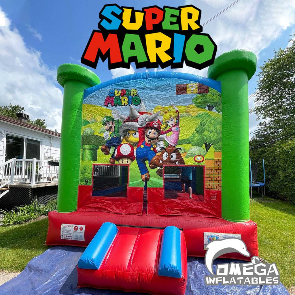 Super Mario Bros Commercial Inflatable Bounce House