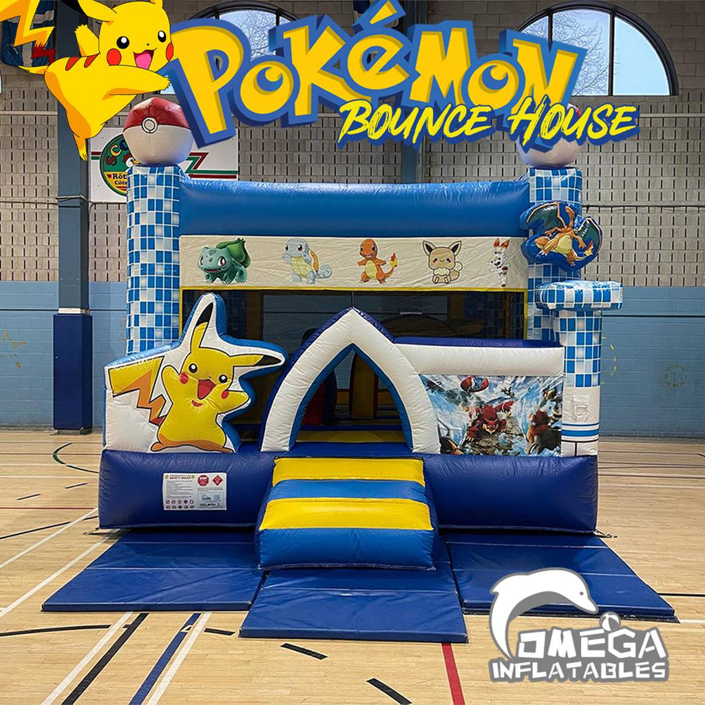 Bounce Houses with Slide – Omega Inflatables Factory