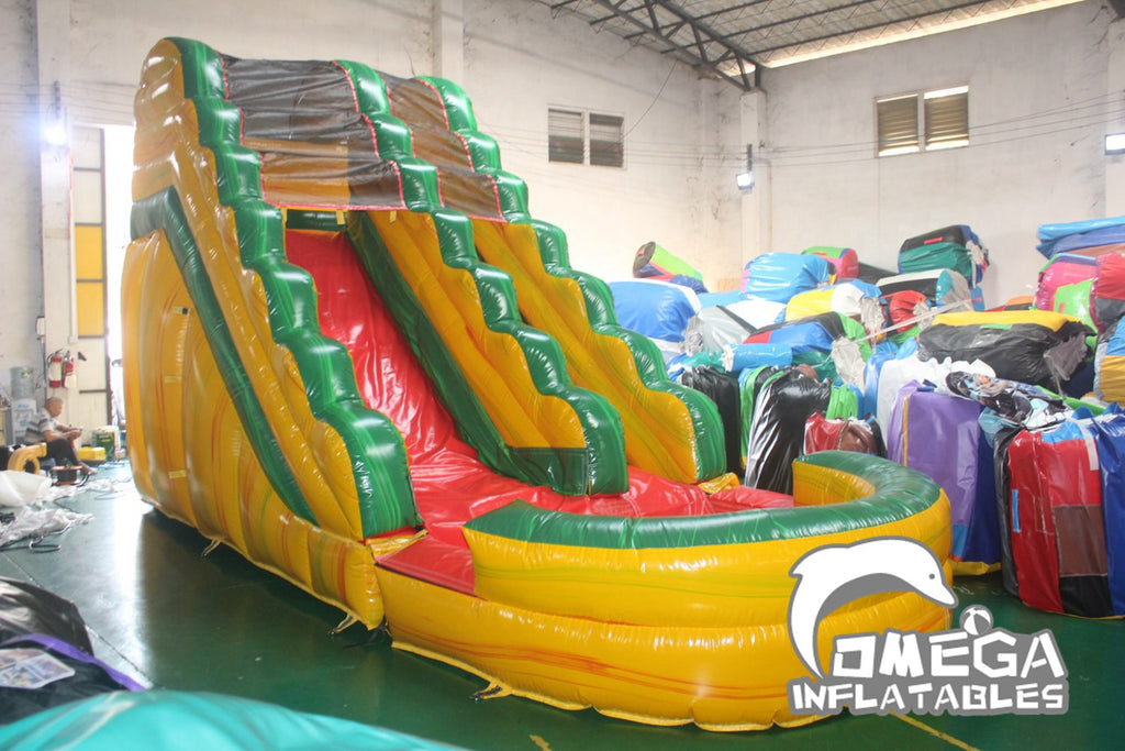 Commercial Inflatable 15FT Fiesta Water Slide