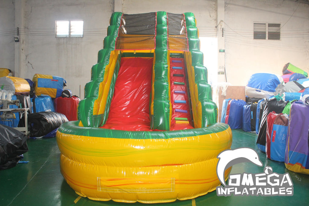 Commercial Inflatable 15FT Fiesta Water Slide