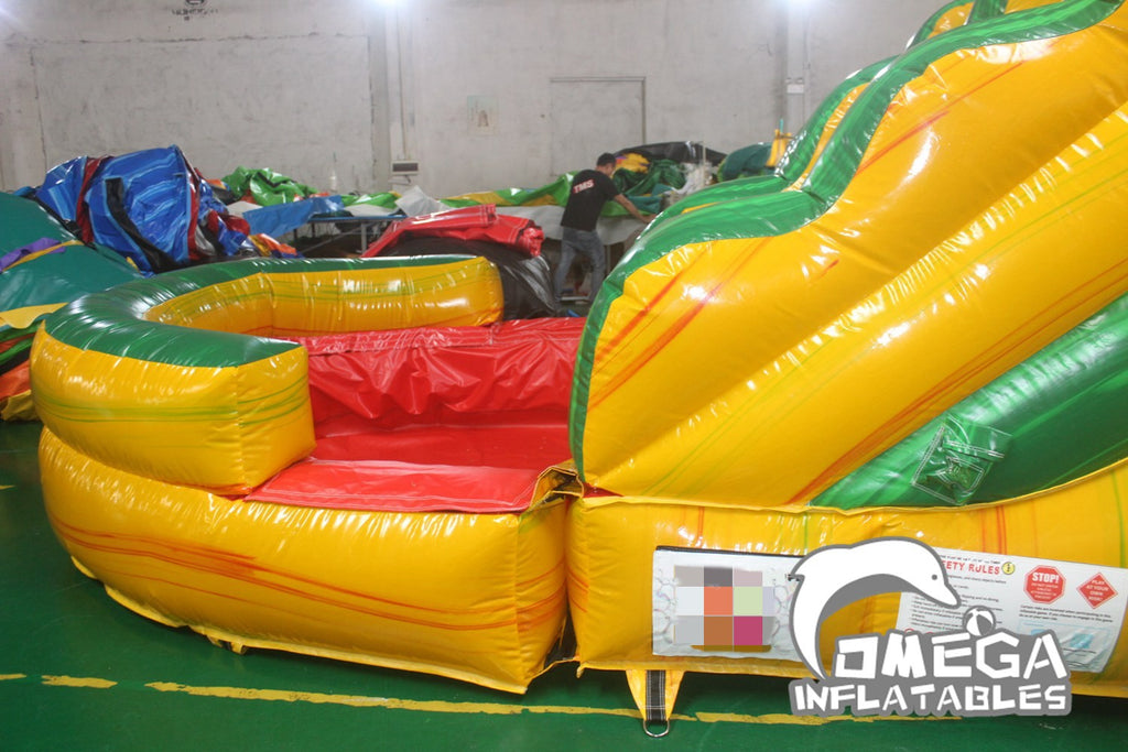 Commercial Inflatable 15FT Fiesta Water Slide