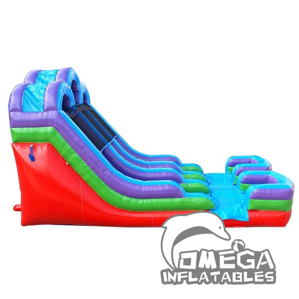 15FT Retro Inflatable Water Slide for sale