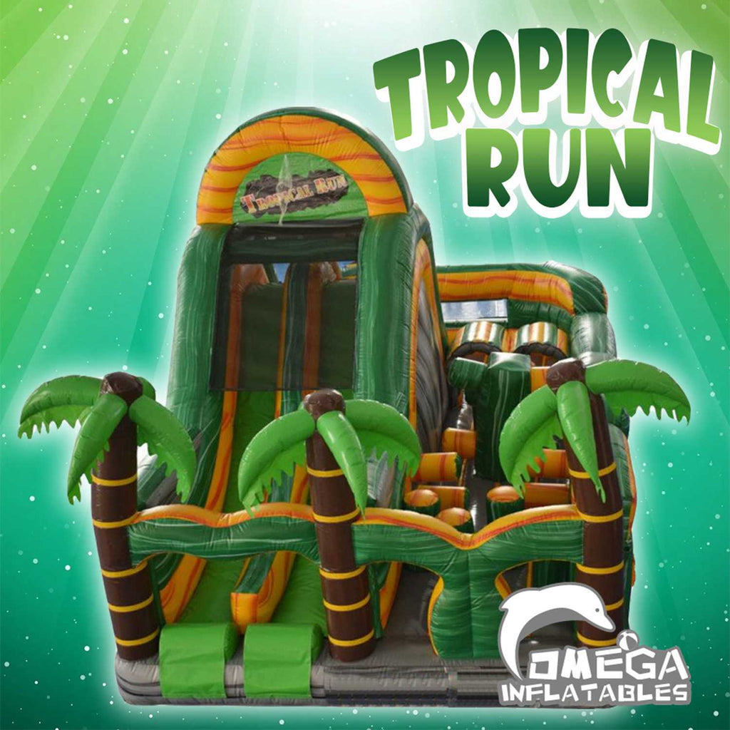 Tropical Run Obstacle Course