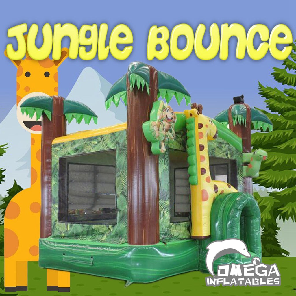 Jungle Inflatable Bounce House