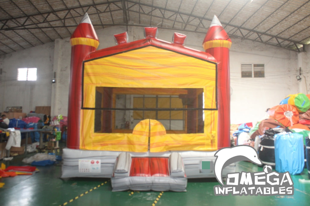 Inflatable Lava Marble Bounce House