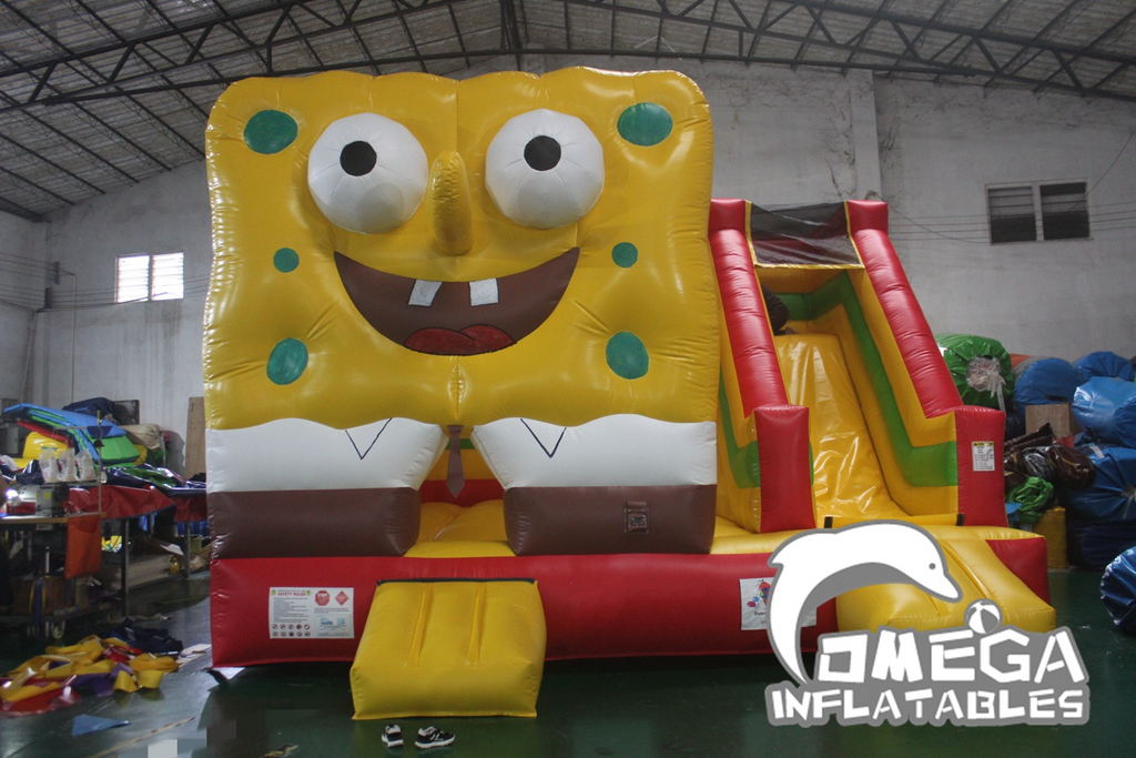 Commercial Inflatable SpongeBob Dry Combo