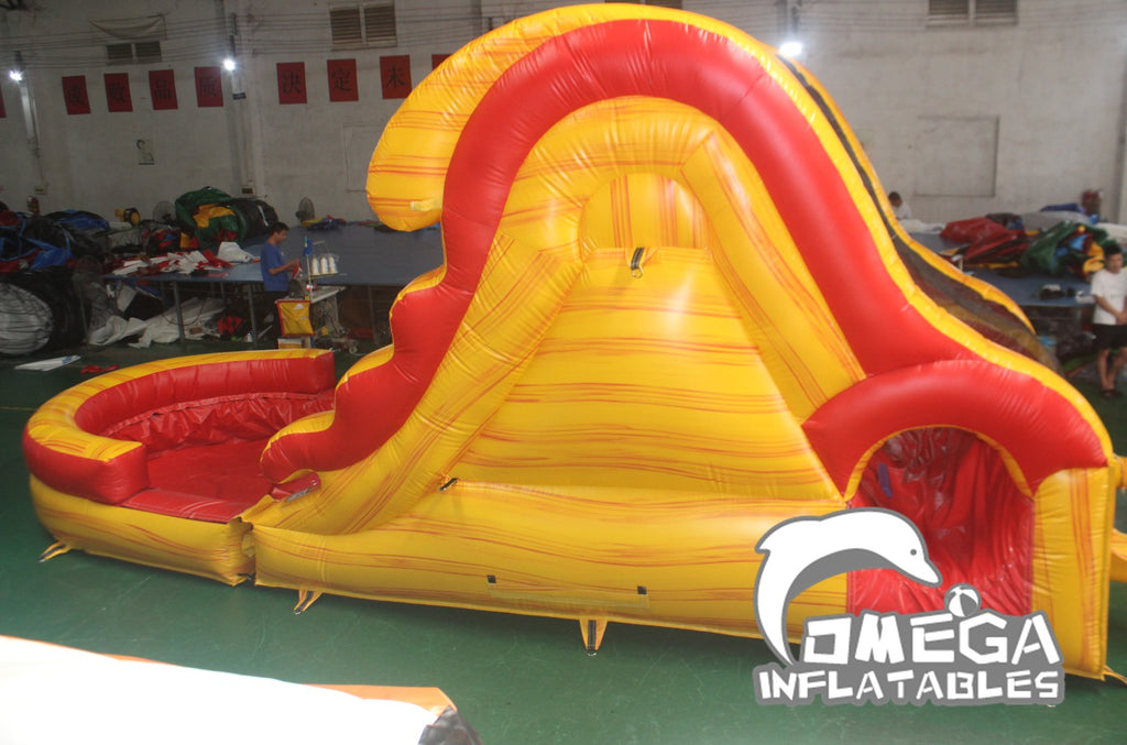 Lava Inflatable Mini Water Slide