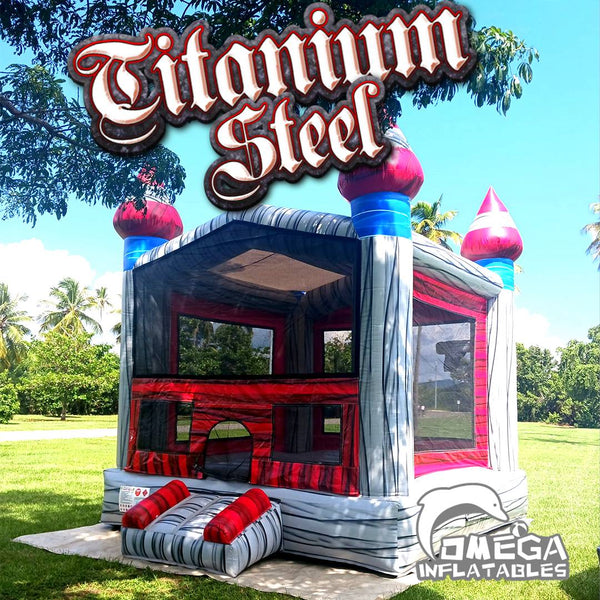 Omega Inflatables Factory - Titanium Steel Bounce House
