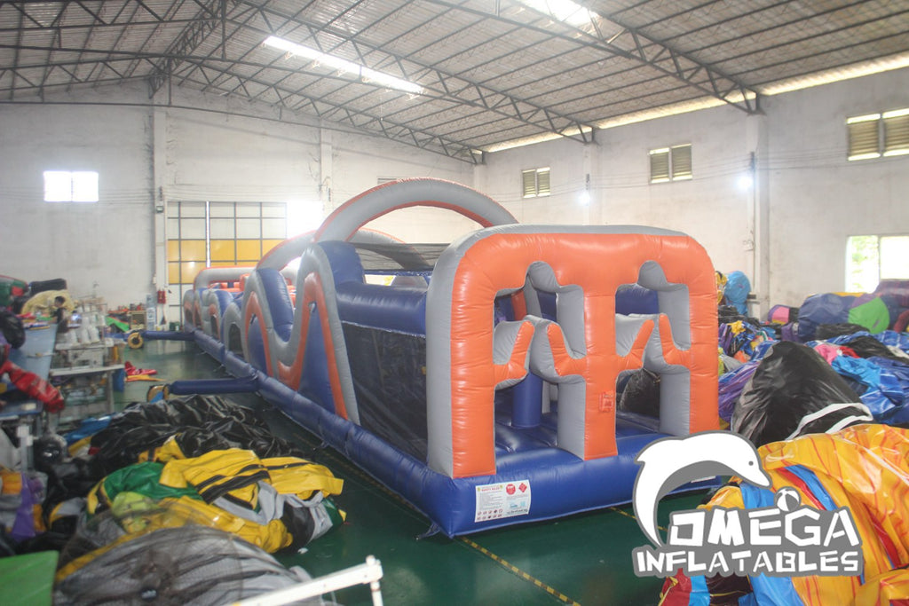 Radical Run Retro Inflatable Obstacle Course