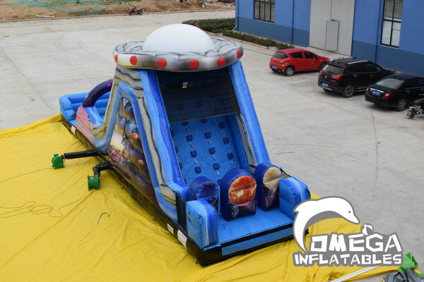 22ft Galaxy Inflatable Double Lane Slide