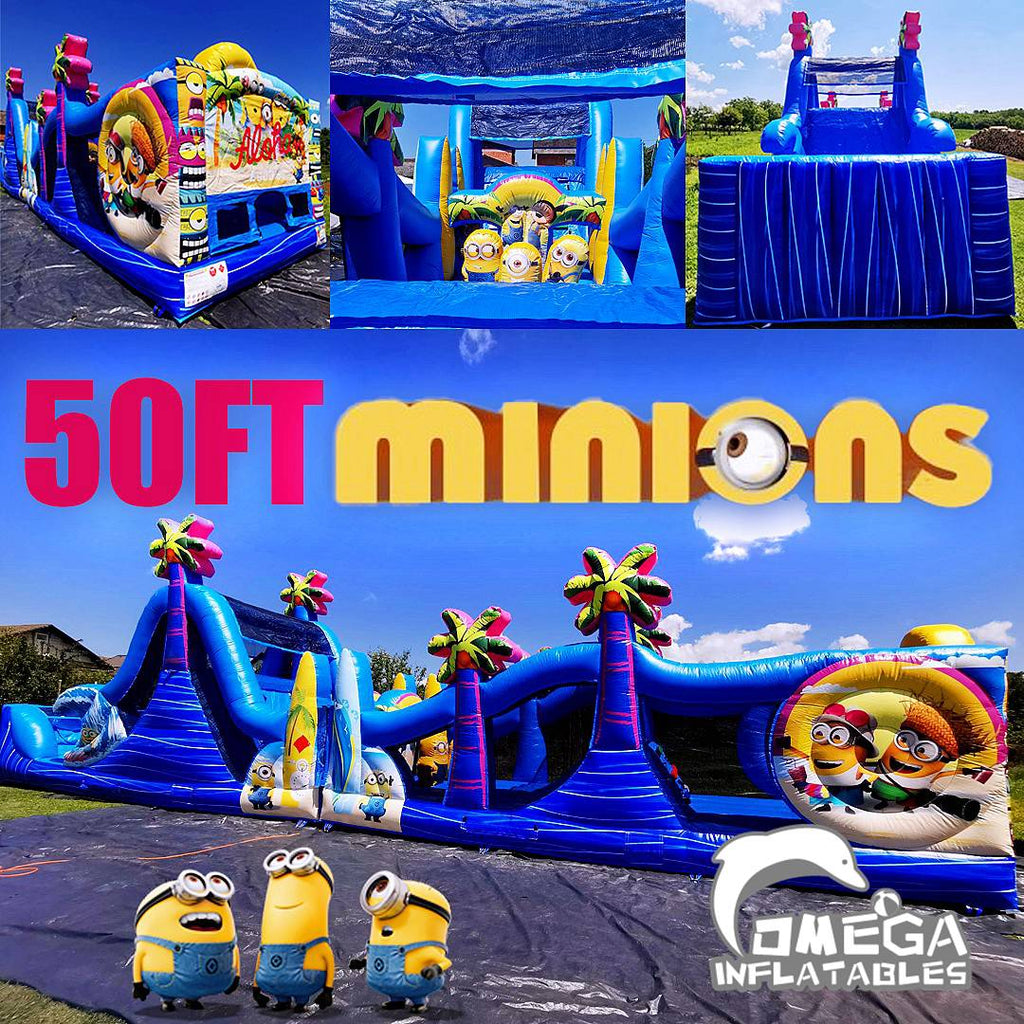 50FT Despicable Me Minions Obstacle Course