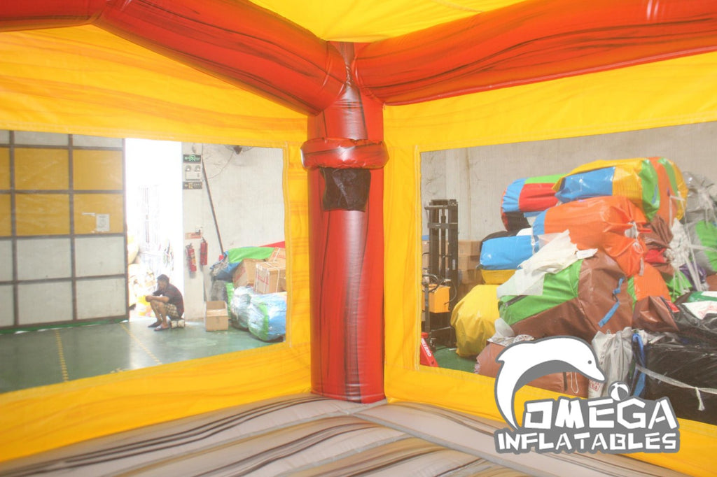 Inflatable Lava Marble Bounce House