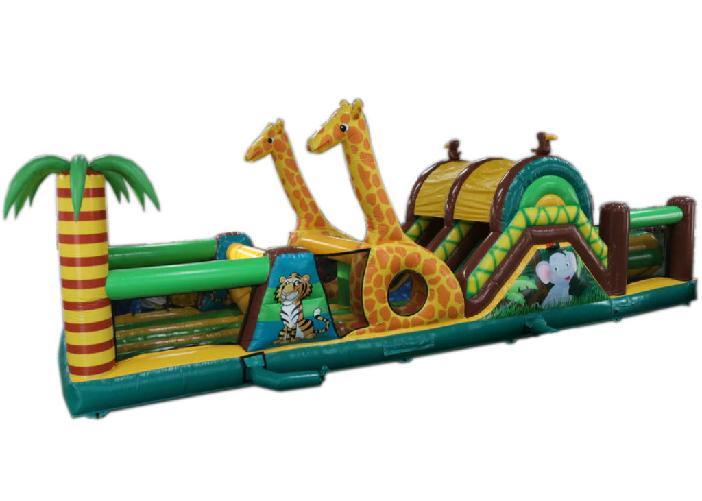 Giraffe Inflatable Obstacle Course