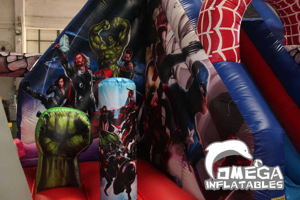 Avengers Commercial Inflatables Bouncy Castle