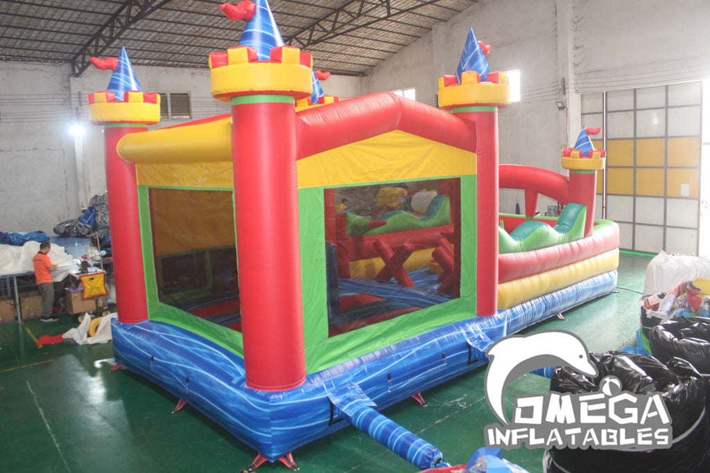 30FT Circus Obstacle Bounce House