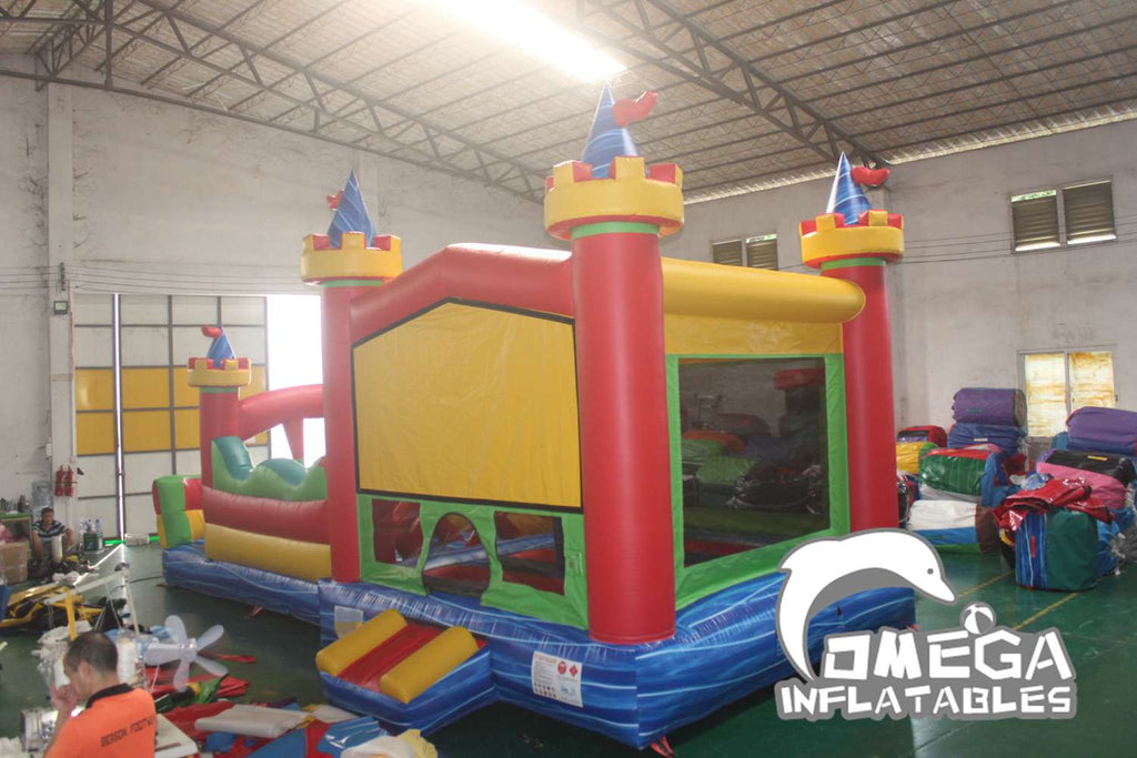 30FT Circus Obstacle Bounce House