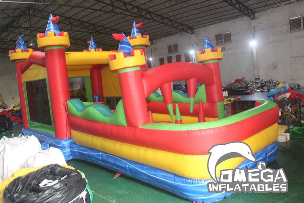 30FT Circus Obstacle Bounce House