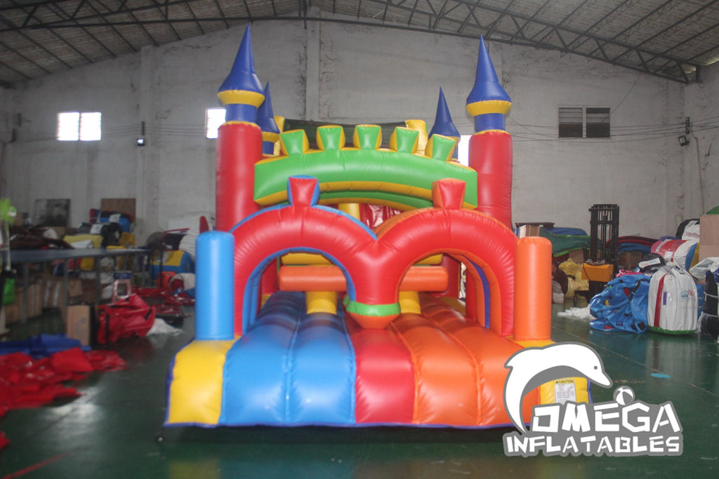 Commercial Inflatable Castle Obstacle Course