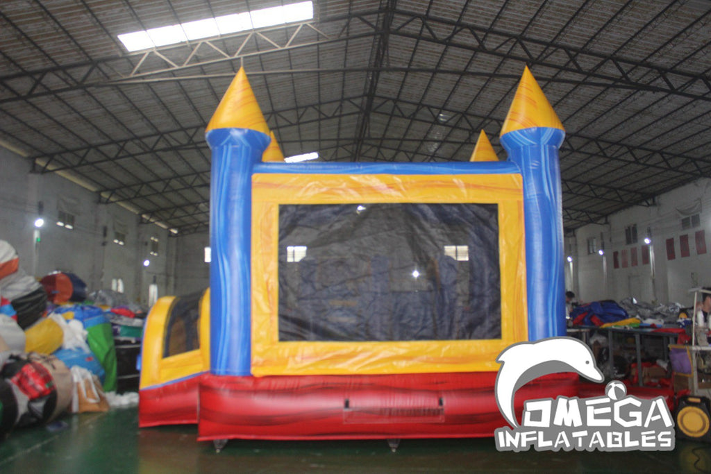 Commercial Inflatable Marble Dry Combo