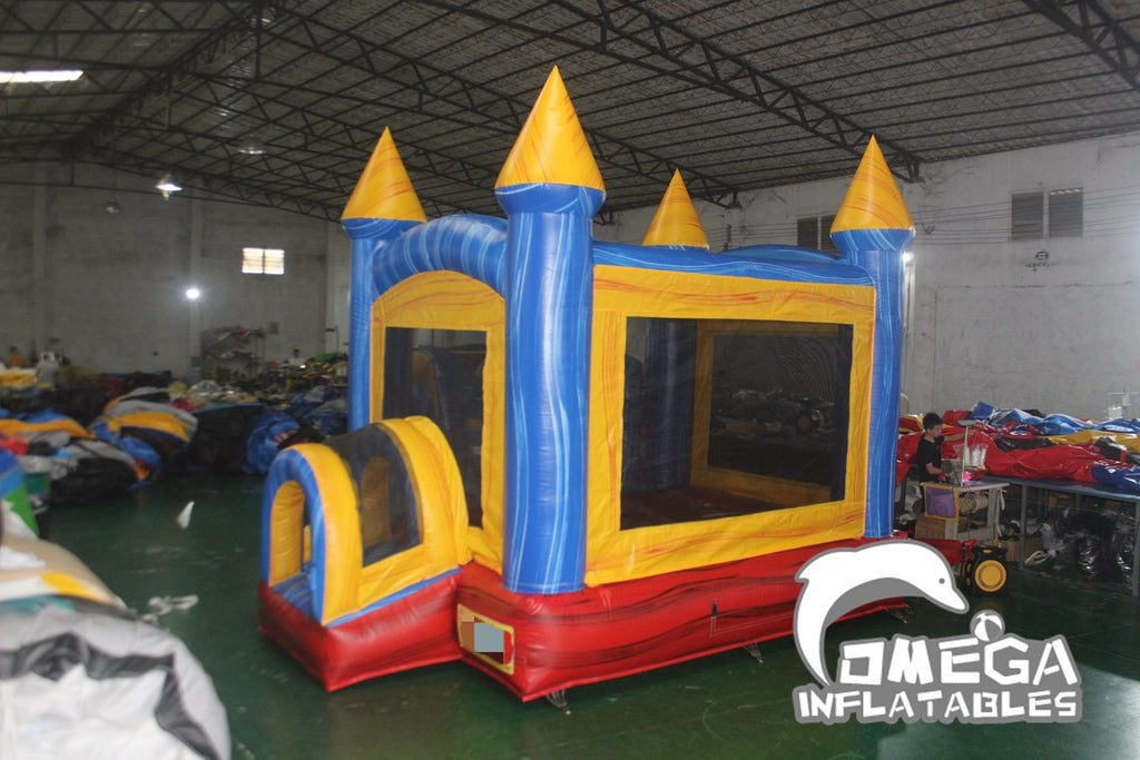 Commercial Inflatable Marble Dry Combo