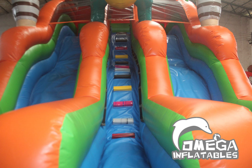17FT Dino Inflatable Slide For Sale