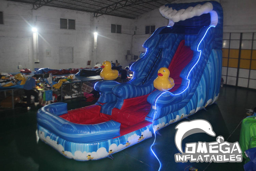 18FT Duck Paradise Commercial Water Slide