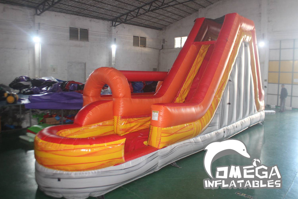 Fire Marble Water Slide