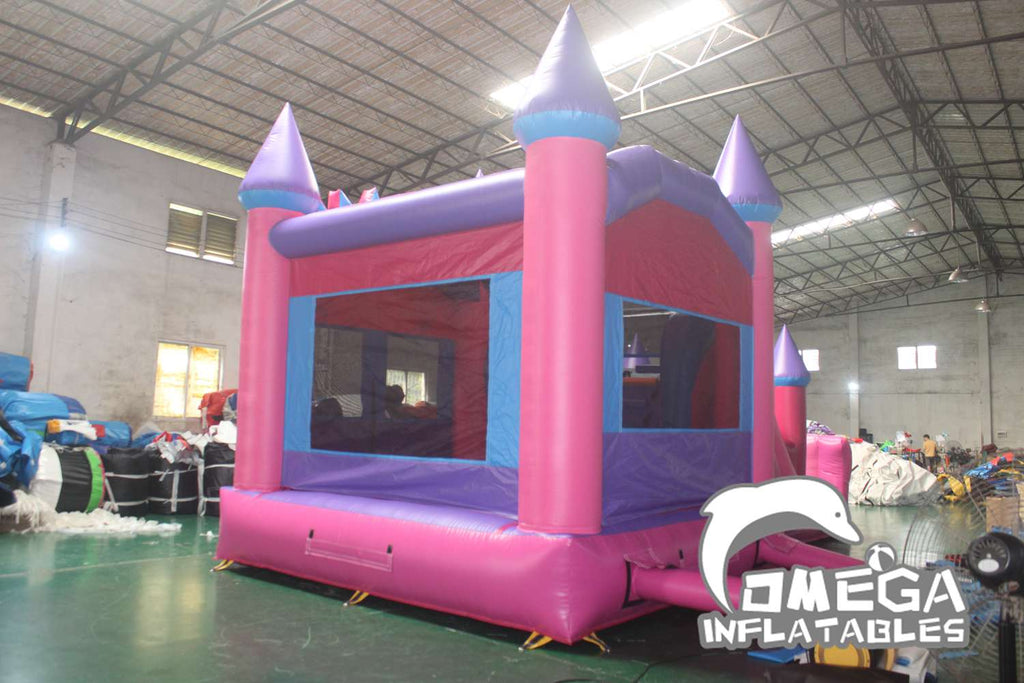 Girls Castle Inflatable Combo Industrial Bounce House for Sale