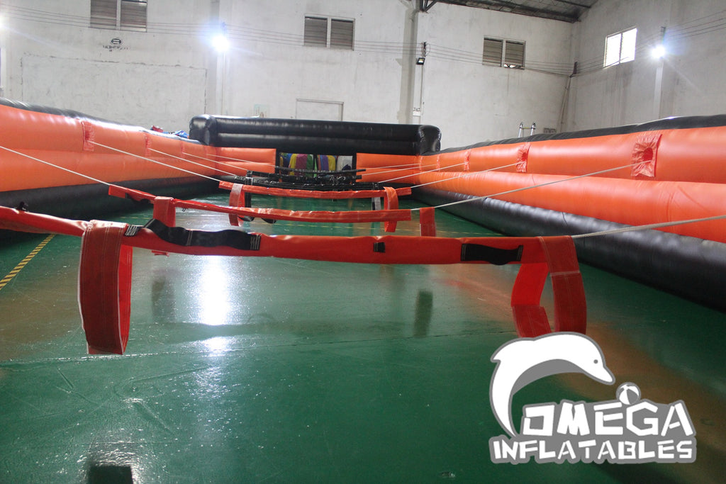 Inflatable Human Foosball Court
